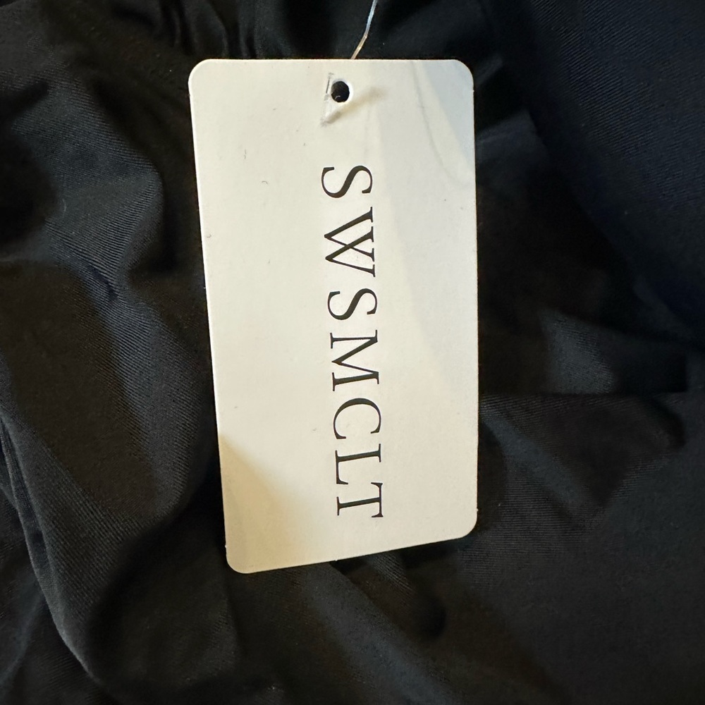 SWSMCLT Women's One Piece Swimdress Skirted Swimsuit Long Torso Tummy Control - Picture 5 of 5